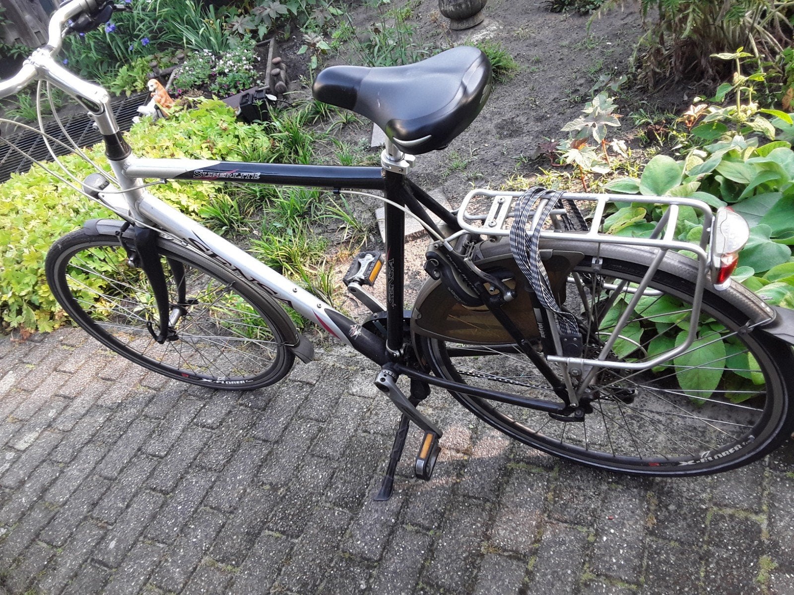 Heren fiets .in prima staat.kleur grijs.sensa fiets .21 vers, Fietsen en Brommers, Fietsen | Heren | Herenfietsen, Ophalen of Verzenden