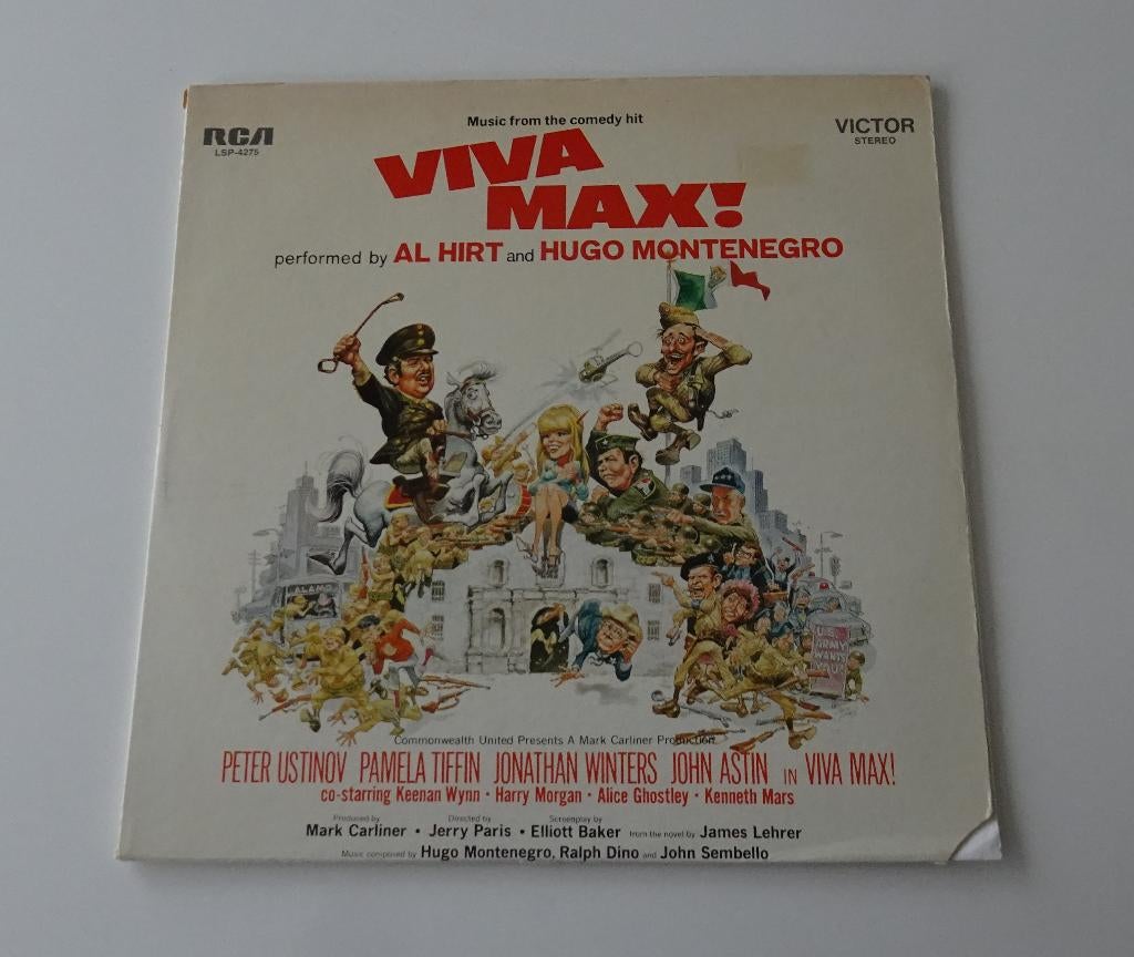 Al Hirt / Hugo Montenegro - Viva Max! - Soundtrack 1970, Ophalen, Zo goed als nieuw, 12 inch