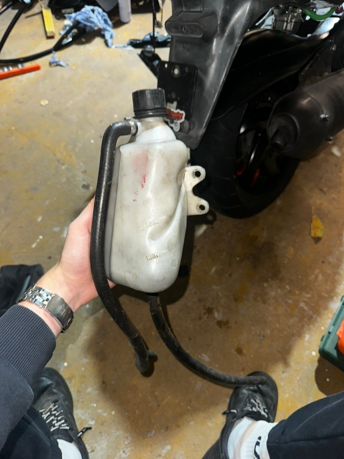 Runner kvs tankje, Ophalen of Verzenden, Gebruikt, Tank, Overige merken