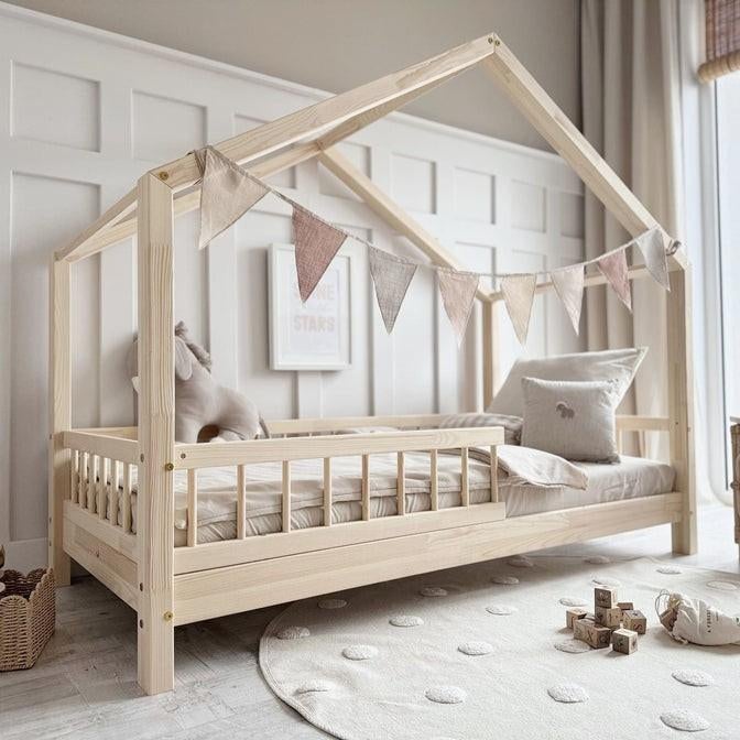 Kinder bedhuisje Bella 80x160+ matras en bedhemeldoek nieuw!, Kinderen en Baby's, Kinderkamer | Bedden, 85 tot 100 cm, Nieuw, 160 tot 180 cm