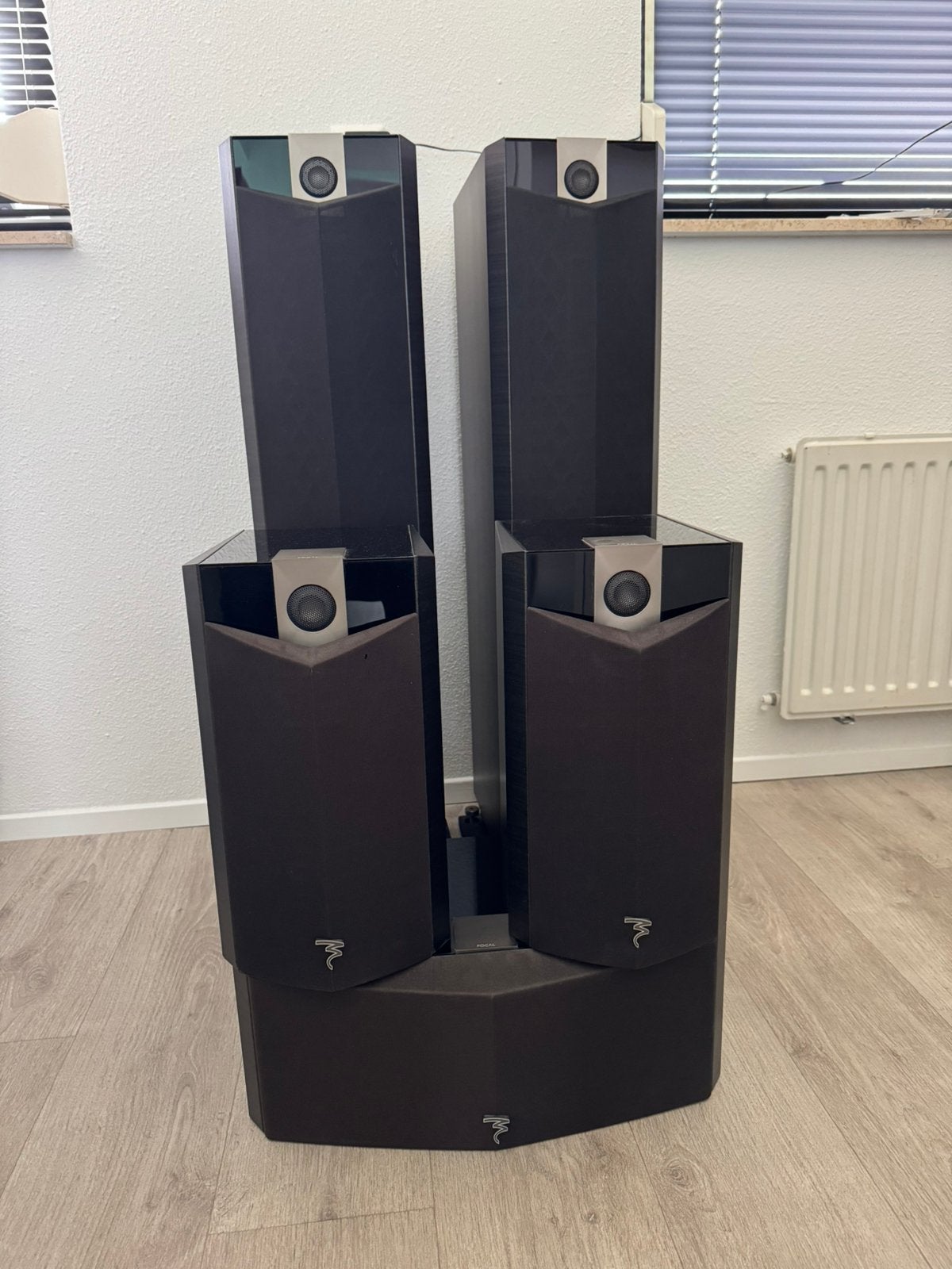 Focal Chorus 5.0 set, Inclusief kabels, Zo goed als nieuw, Surroundset, Ophalen