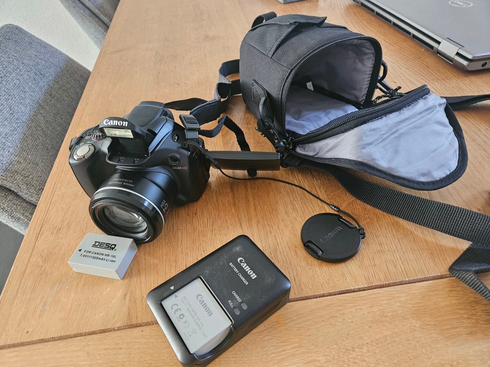 Canon PowerShot SX40 HS Bridgecamera met accessoires, Audio, Tv en Foto, Ophalen, Canon, 12 megapixels, Zo goed als nieuw