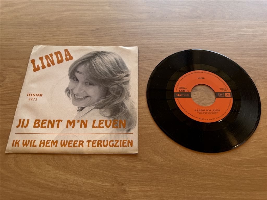 Linda - Jij bent mijn leven, Ophalen of Verzenden, Zo goed als nieuw, Nederlandstalig