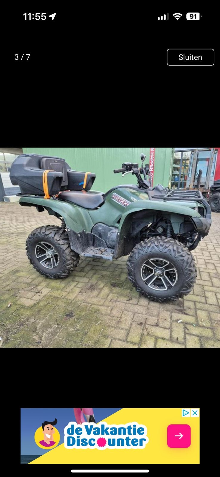 Grizzly quad gezocht, Ophalen of Verzenden