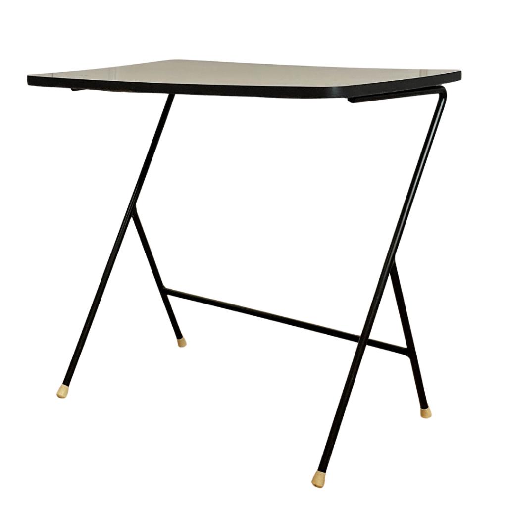 Vintage bijzettafel van Pilastro – Perstorp blad, jaren ’50, Overige materialen, Minder dan 55 cm, Gebruikt, Rechthoekig
