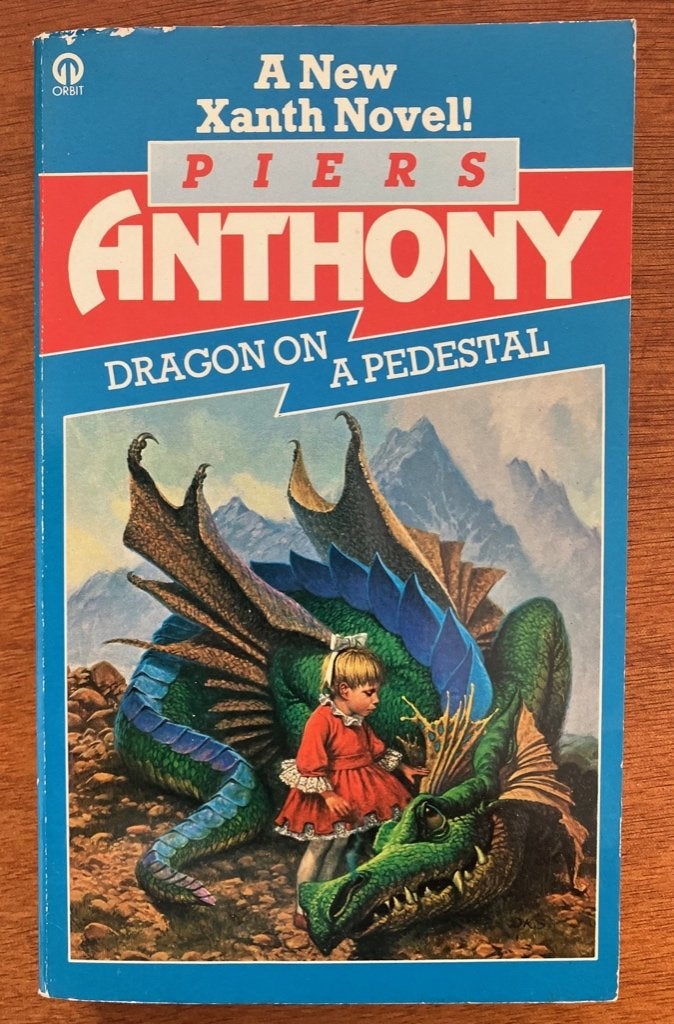 Dragon on a pedestal - Piers Anthony, Verzenden, Gelezen, Fictie