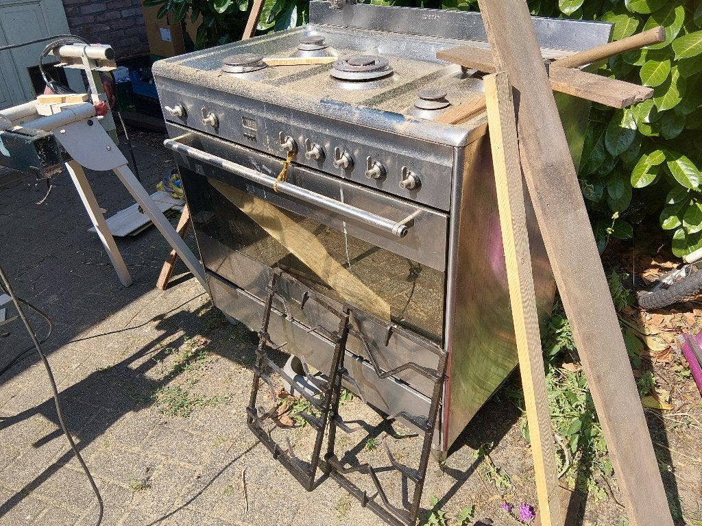 Smeg propaan fornuis, Ophalen, Gebruikt, 60 cm of meer, Gas
