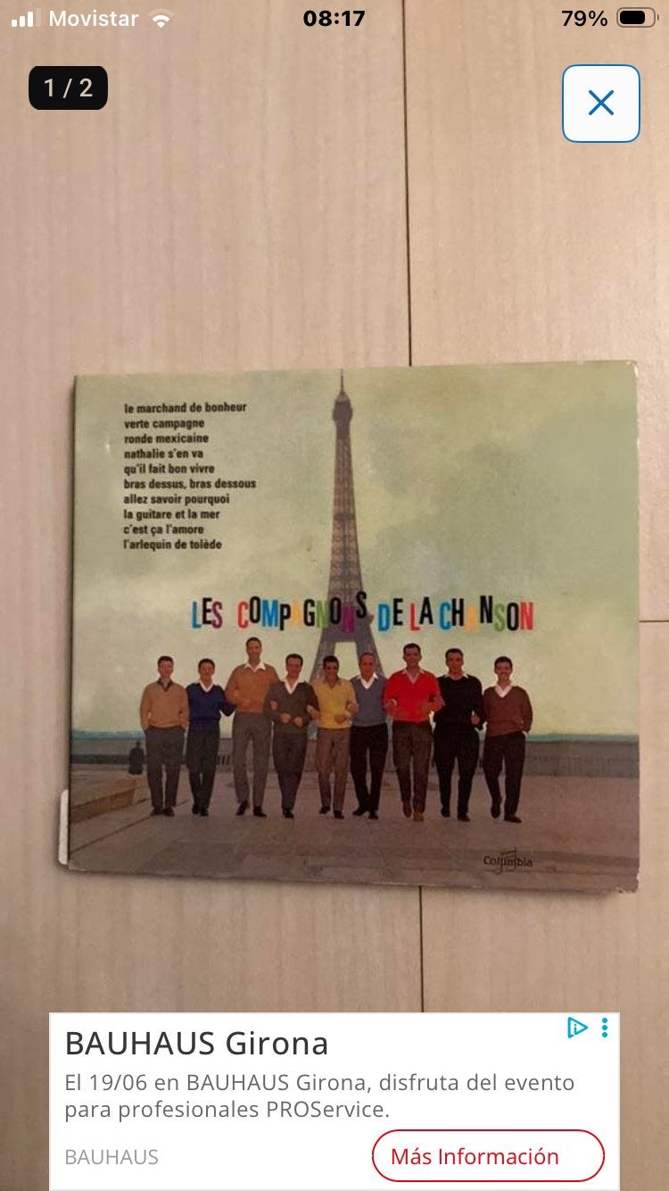 Los Compagnons de la Chansons - verte h (latin), Ophalen of Verzenden, Zo goed als nieuw