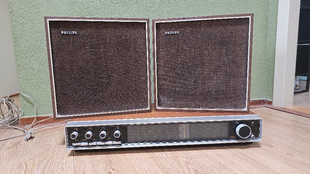 philips 701 incl originele speakers, Ophalen, Gebruikt, Overige typen