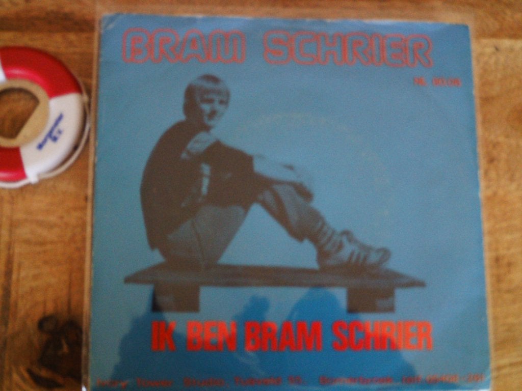 Bram Schrier - Ik Ben Bram Schrier (Vinyl Single), 7 inch, Ophalen of Verzenden, Zo goed als nieuw, Beschermende buitenhoes