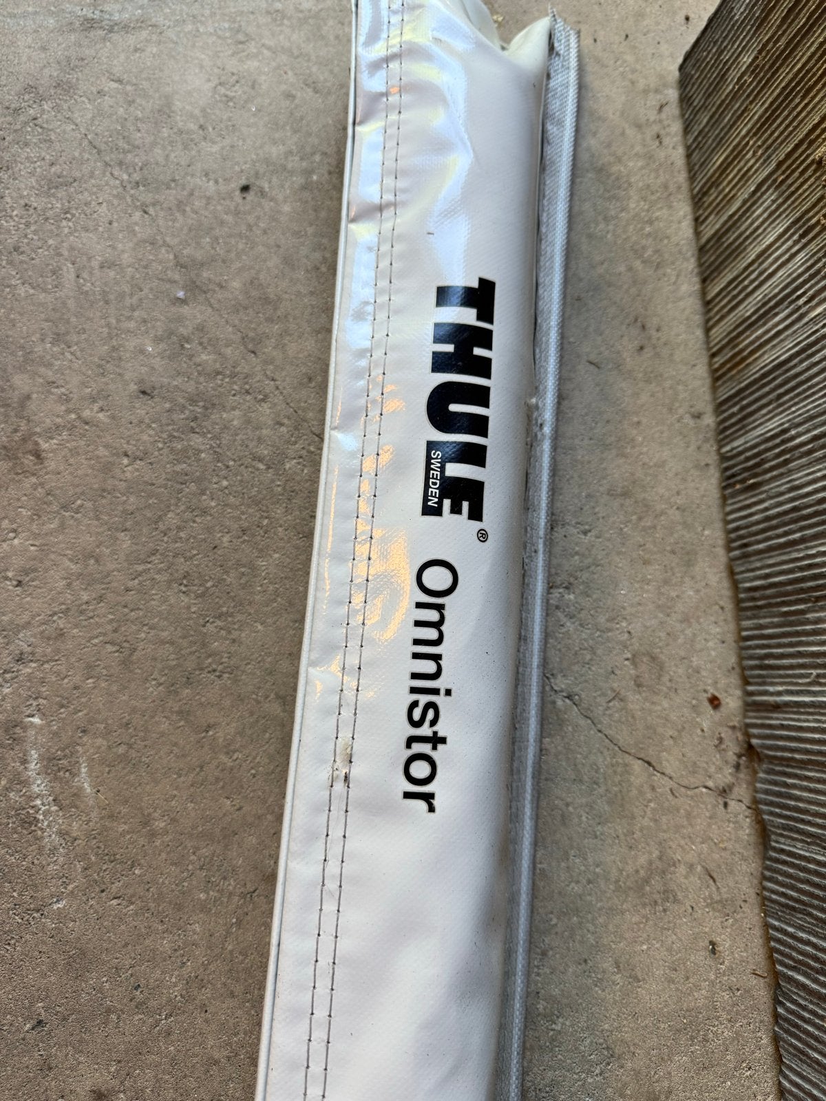 Thule Omnistor zakluifel 450x250 met 2 zijkanten, Caravans en Kamperen, Caravan accessoires, Ophalen, Zo goed als nieuw
