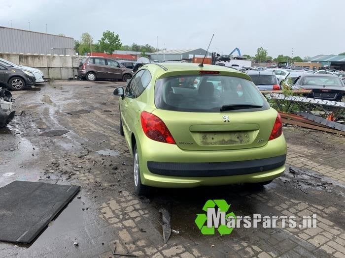 Achteras voorwielaandrijving van een Peugeot 207, Gebruikt, -, -, Ophalen of Verzenden