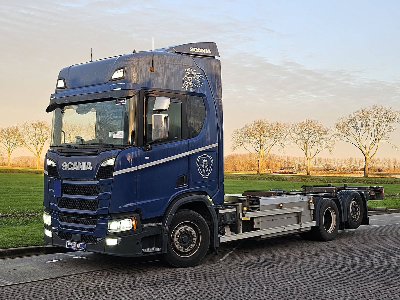 SCANIA R410 6x2*4 ret cng gas, Auto's, Vrachtwagens, Automaat, Euro 6, Scania, CNG (Aardgas)