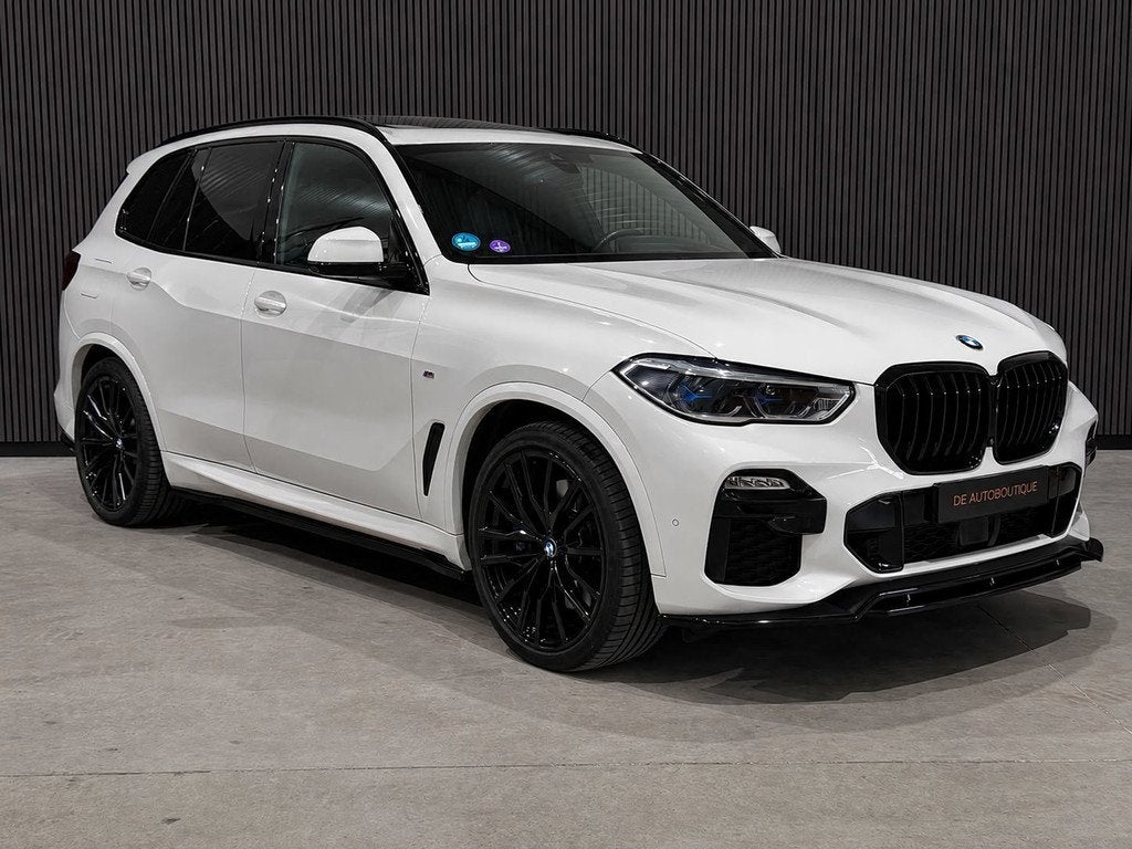 BMW X5 XDrive45e High Executive M-Sport / Pano / Leder / HUD, Auto's, BMW, Gebruikt, Automatische klimaatregeling, Wit, Vierwielaandrijving