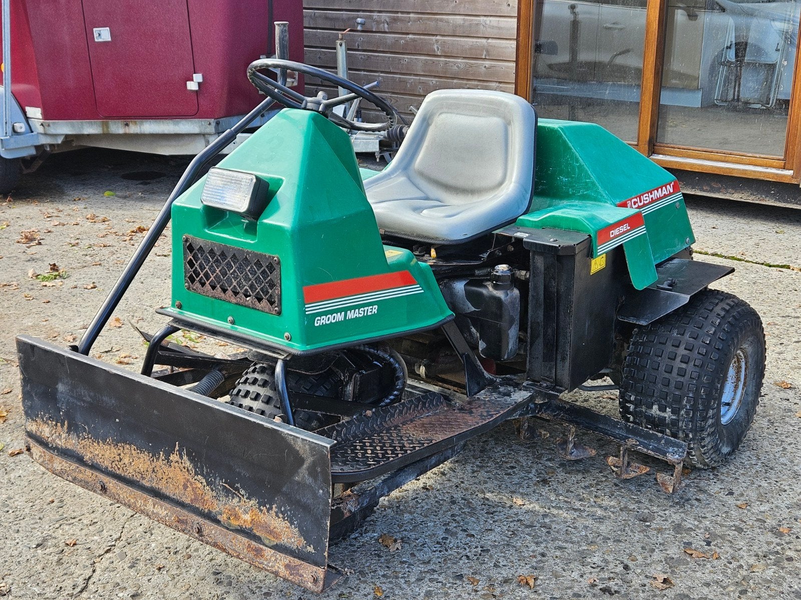 Cushman Groom Master met Kubota dieselmotor, Tuin en Terras, Ophalen of Verzenden