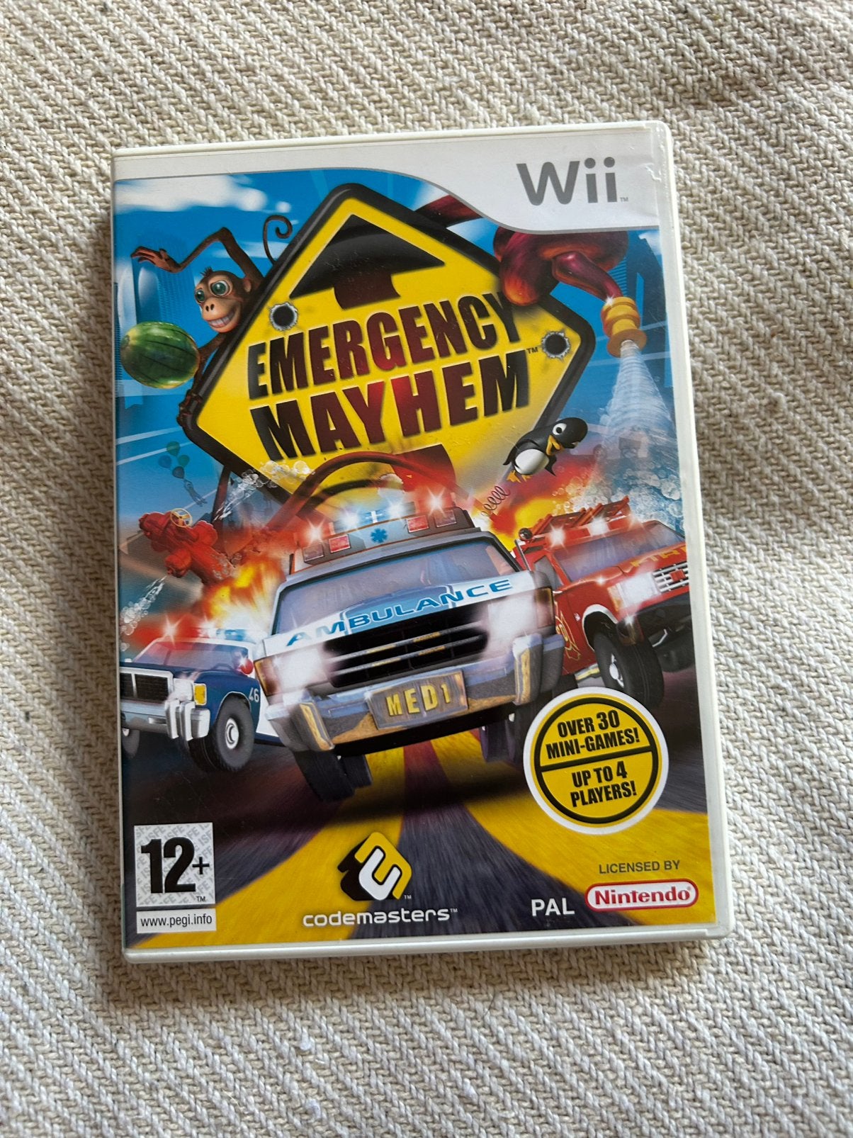 Emergency Mayhem Nintendo Wii, 3 spelers of meer, Ophalen of Verzenden, Vanaf 3 jaar