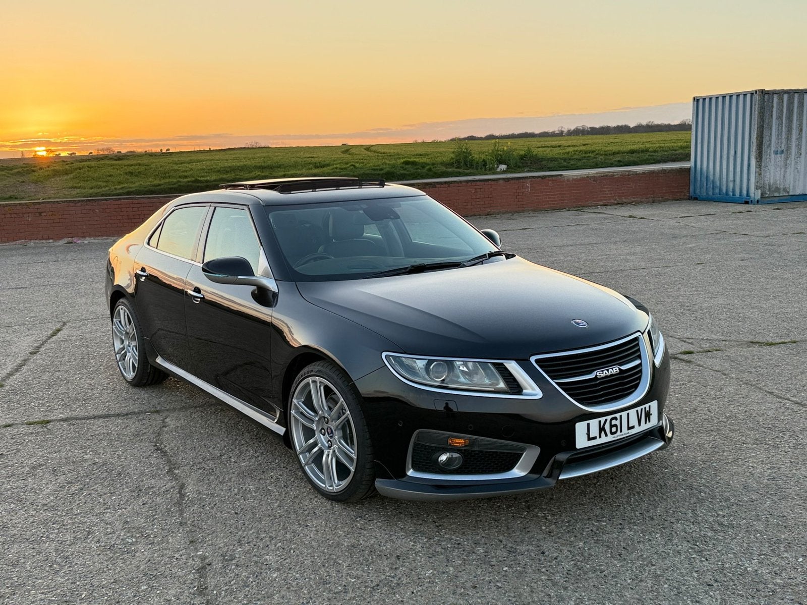 Leren interieur Saab 9-5 NG Aero, Ophalen, Saab