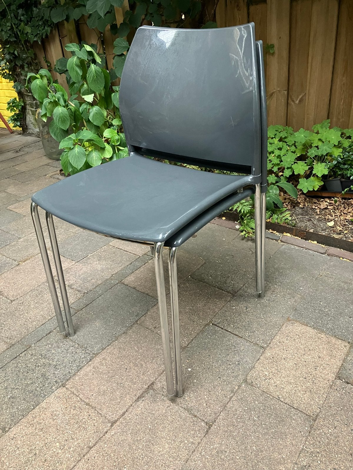 Stoelen Bontempi casa, Huis en Inrichting, Stoelen, Ophalen, Gebruikt, Twee