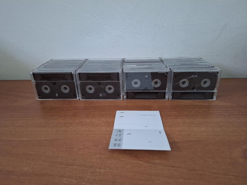 20 JVC Mini DV Videobandjes - 60 Minuten, Mini dv, Gebruikt, JVC, 20x of meer
