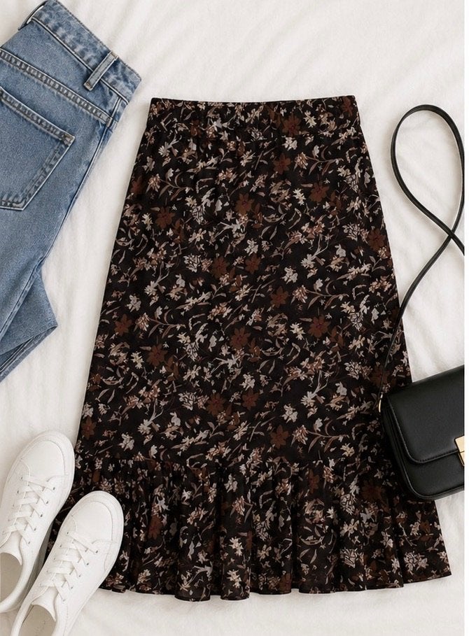 Moscow midi skirt nieuw maat XS, Bruin, Nieuw, Ophalen of Verzenden, Moscow