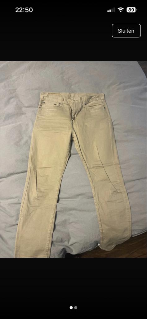 Levi's 510 Slim Fit Jeans - W33 L30 - Zo goed als nieuw, Ophalen of Verzenden, Zo goed als nieuw, Overige kleuren, W33 - W34 (confectie 48/50)