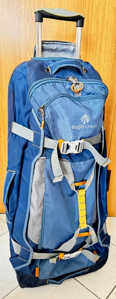 Eagle Creek Gear Warrior 36 reisvalies, Gebruikt, Blauw, Minder dan 35 cm, Ophalen of Verzenden