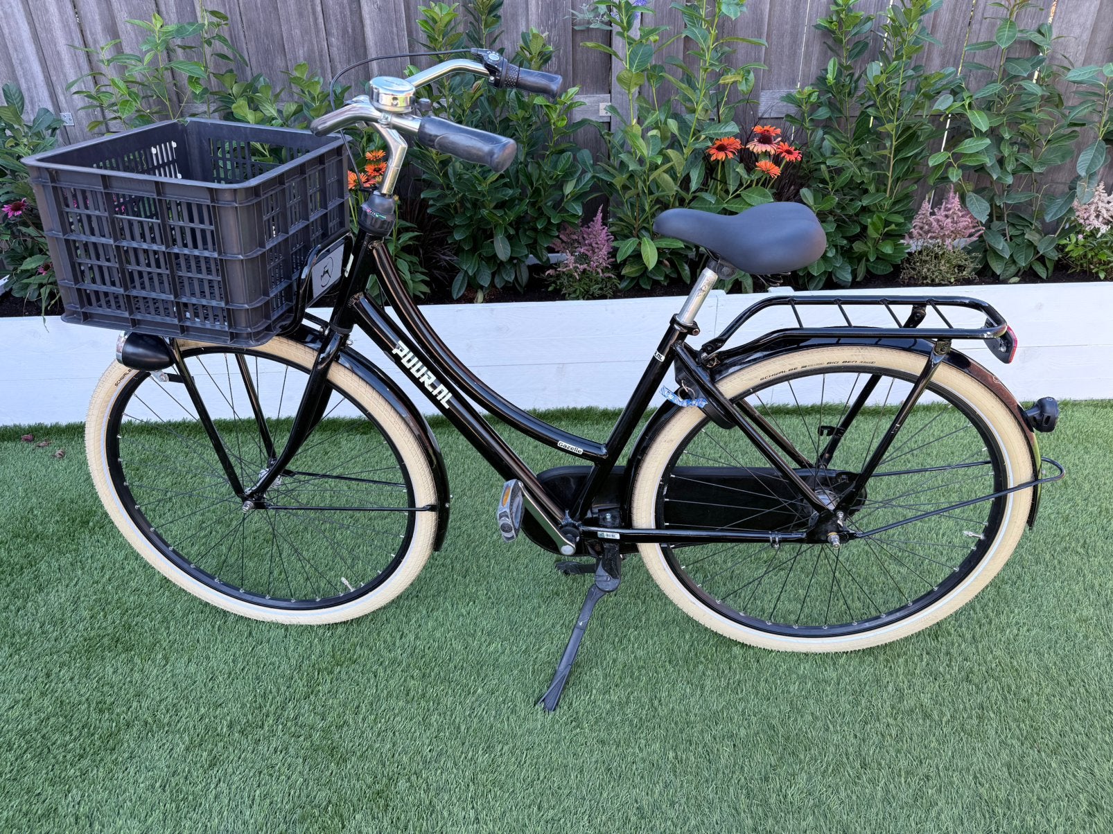 Gazelle Puur dames 49 centimeter, Ophalen, Terugtraprem, Gebruikt, 47 tot 50 cm
