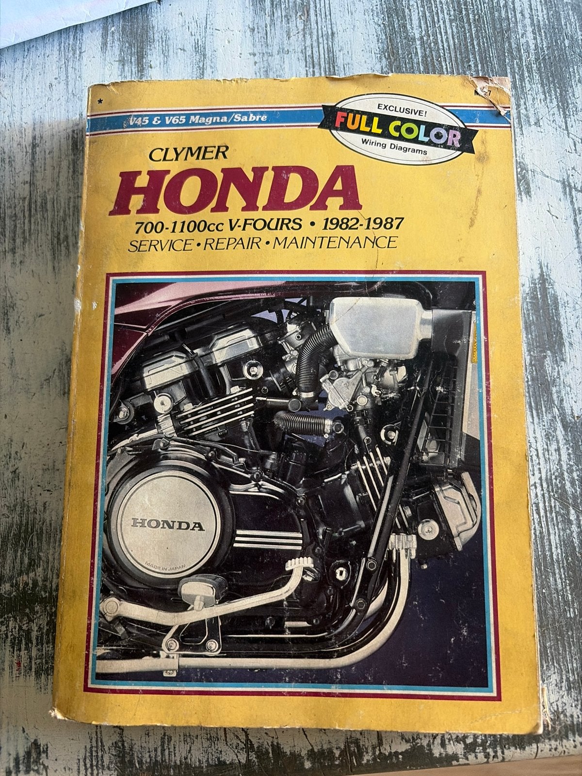 Clymer Honda V-Fours Service & Reparatie Handboek 1982-1987, Motoren, Ophalen of Verzenden, Honda