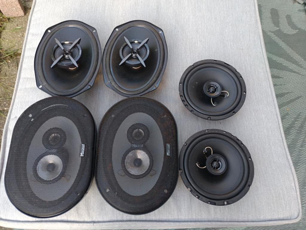 4x 6x9 2x 16.5 autospealers 80 60 50wrms, Auto diversen, Ophalen of Verzenden