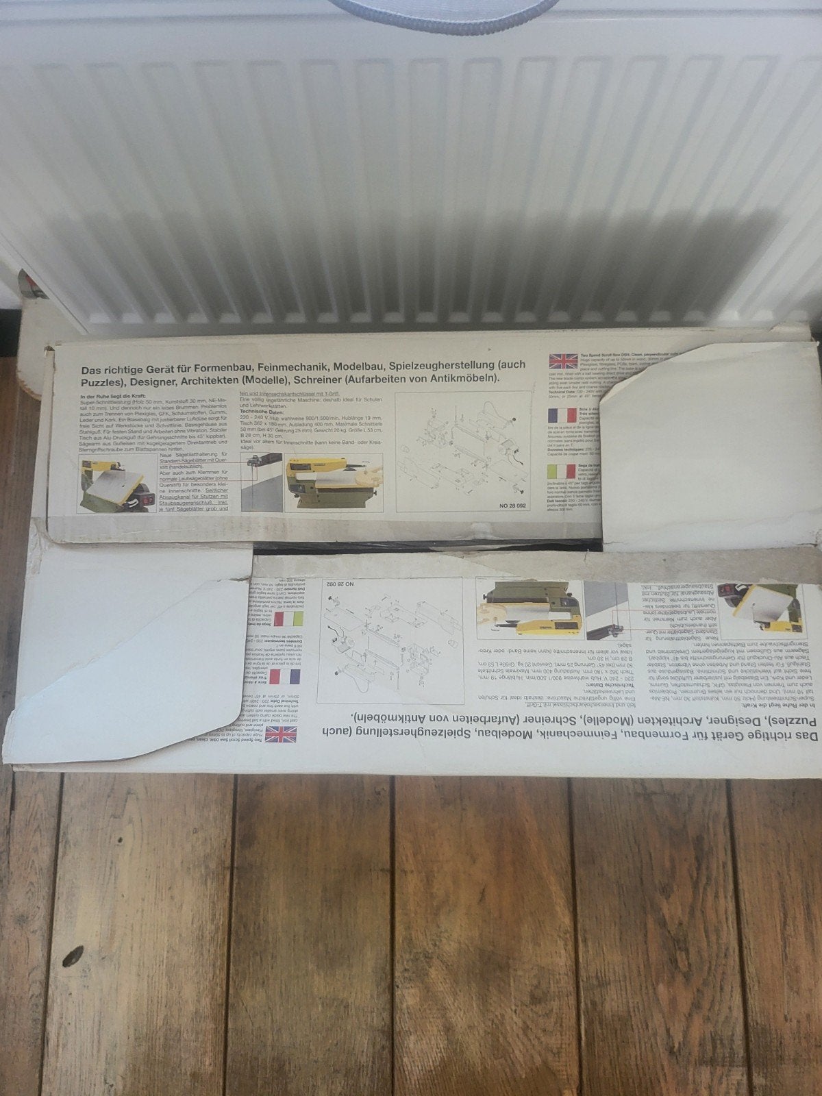 PROXXON Dekupierzaag DSH, Ophalen, Minder dan 30 mm, Figuurzaag, Minder dan 600 watt