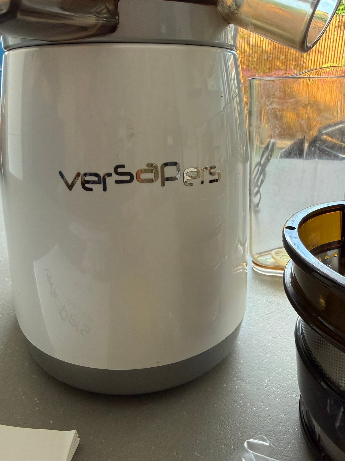 Versapers, Ophalen of Verzenden, Zo goed als nieuw, Slowjuicer