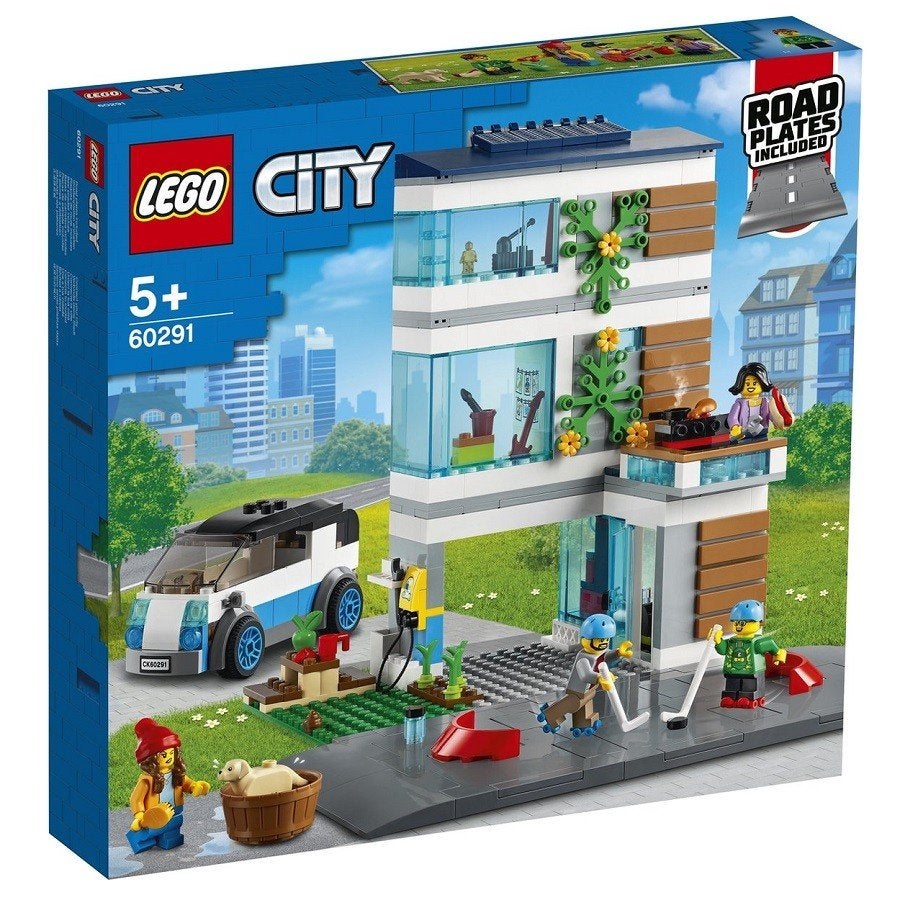 LEGO City 60291 Familiehuis * ’t LEGOhuis *, Lego, Nieuw, Ophalen of Verzenden, X