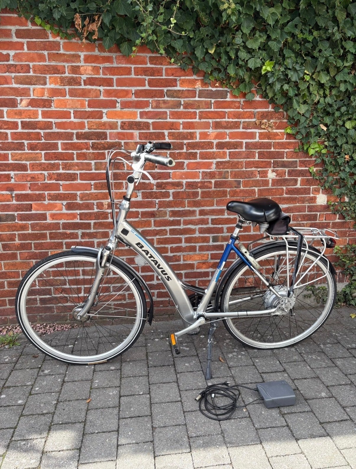 Batavus Padova Easy E-bike - Zilver/Blauw, Fietsen en Brommers, Ophalen, Gebruikt, Batavus, 51 tot 55 cm