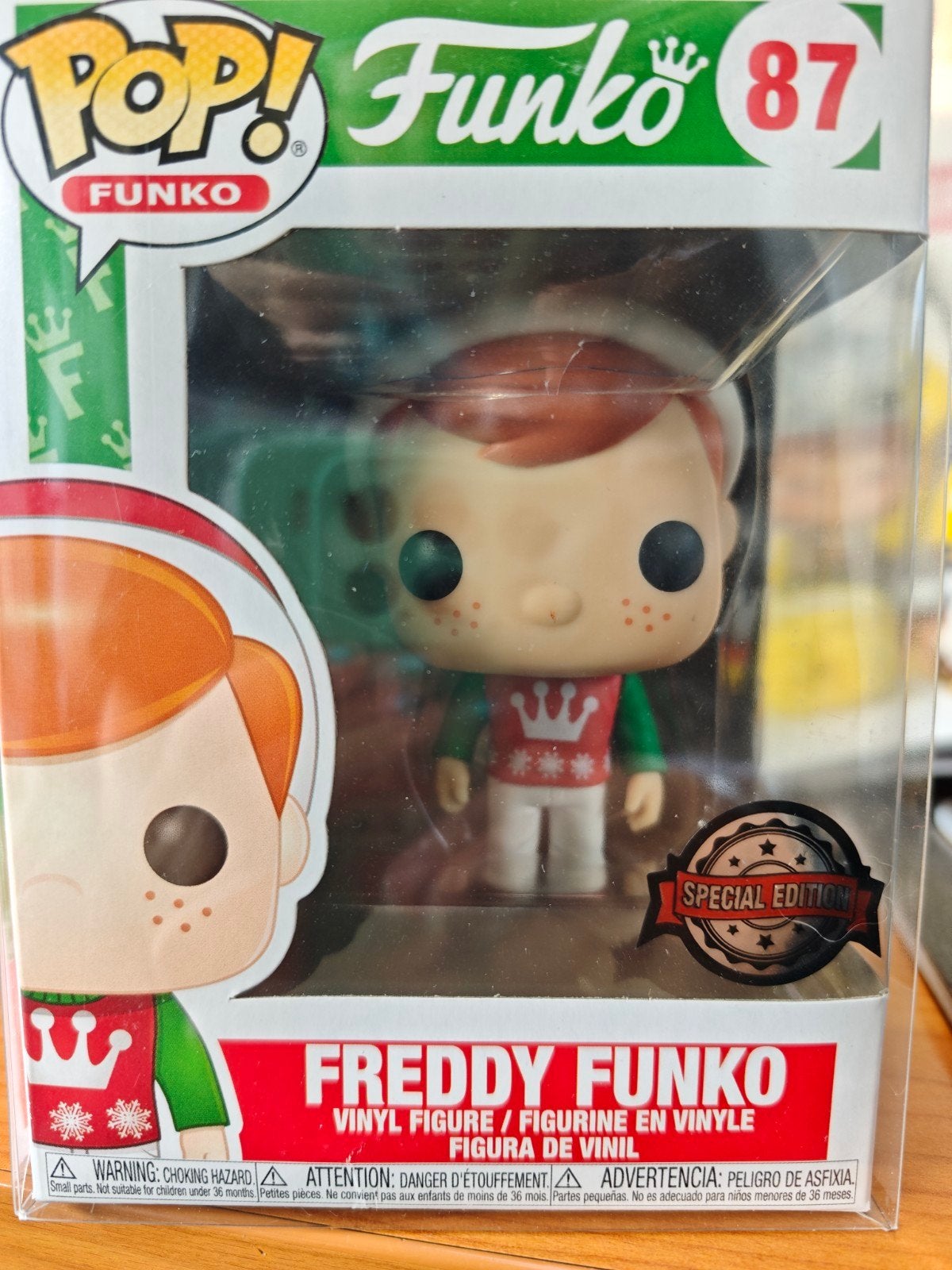 Funko Pop! Freddy Funko Holiday #87 Special Edition, Ophalen of Verzenden, Nieuw