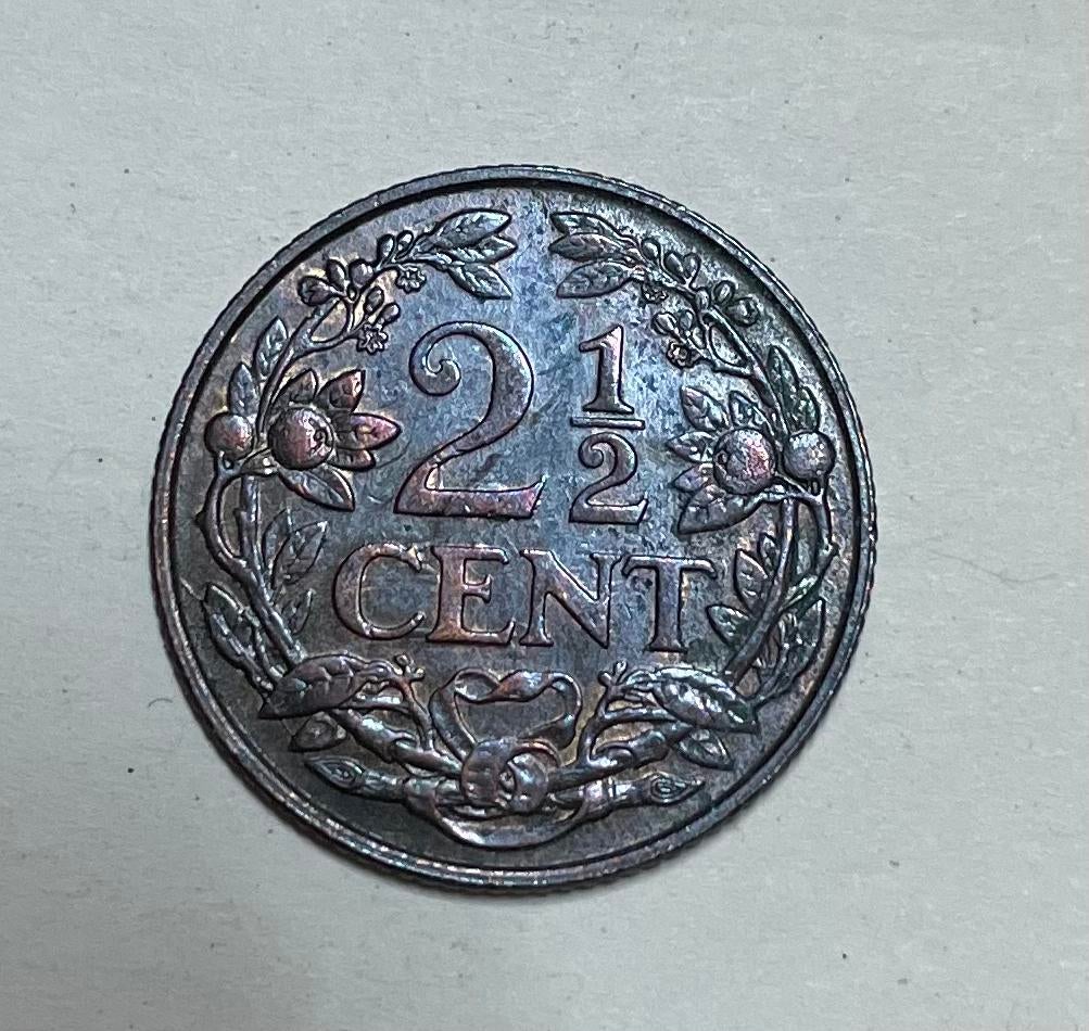 2,5 cent Nederland 1941, Ophalen of Verzenden, Koningin Wilhelmina