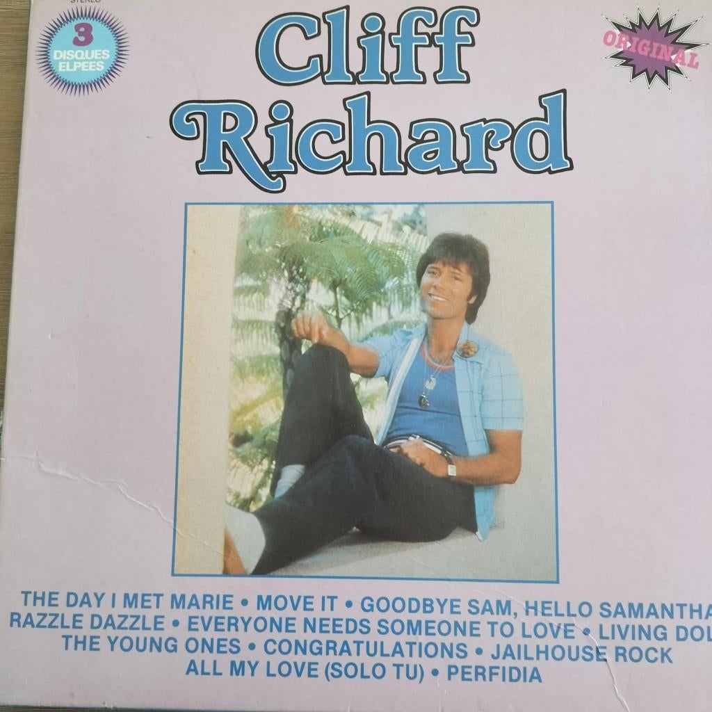 3LP box Cliff Richard, Ophalen of Verzenden, Zo goed als nieuw