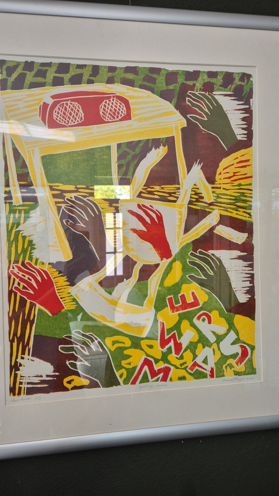 schilderij van Pieter Ploeger, Ophalen