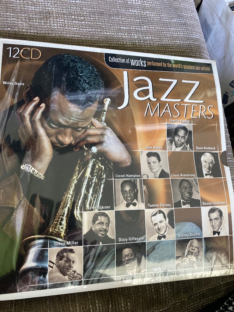 Jazz Masters 12CD Boxset - Diverse Artiesten, Cd's en Dvd's, Cd's | Jazz en Blues, Boxset, Ophalen of Verzenden, Nieuw in verpakking