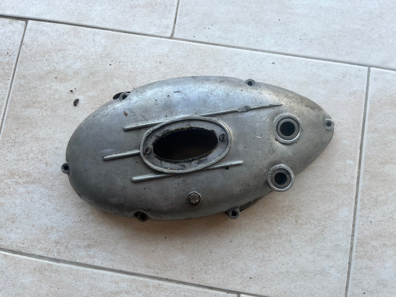 Puch 250 SG/S  carterdeksel, Motoren, Ophalen of Verzenden, Gebruikt