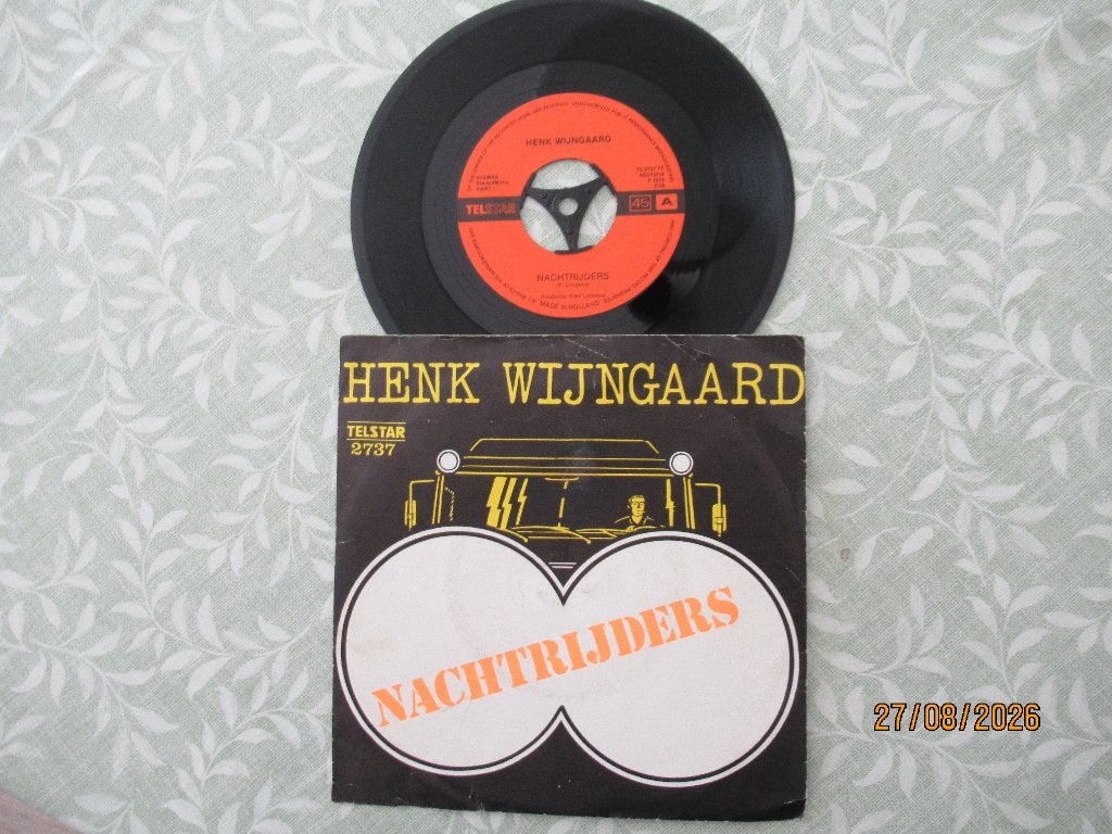 Henk Wijngaard          Nachrijders - 2, Gebruikt, Originele persing, 7 inch, Ophalen of Verzenden