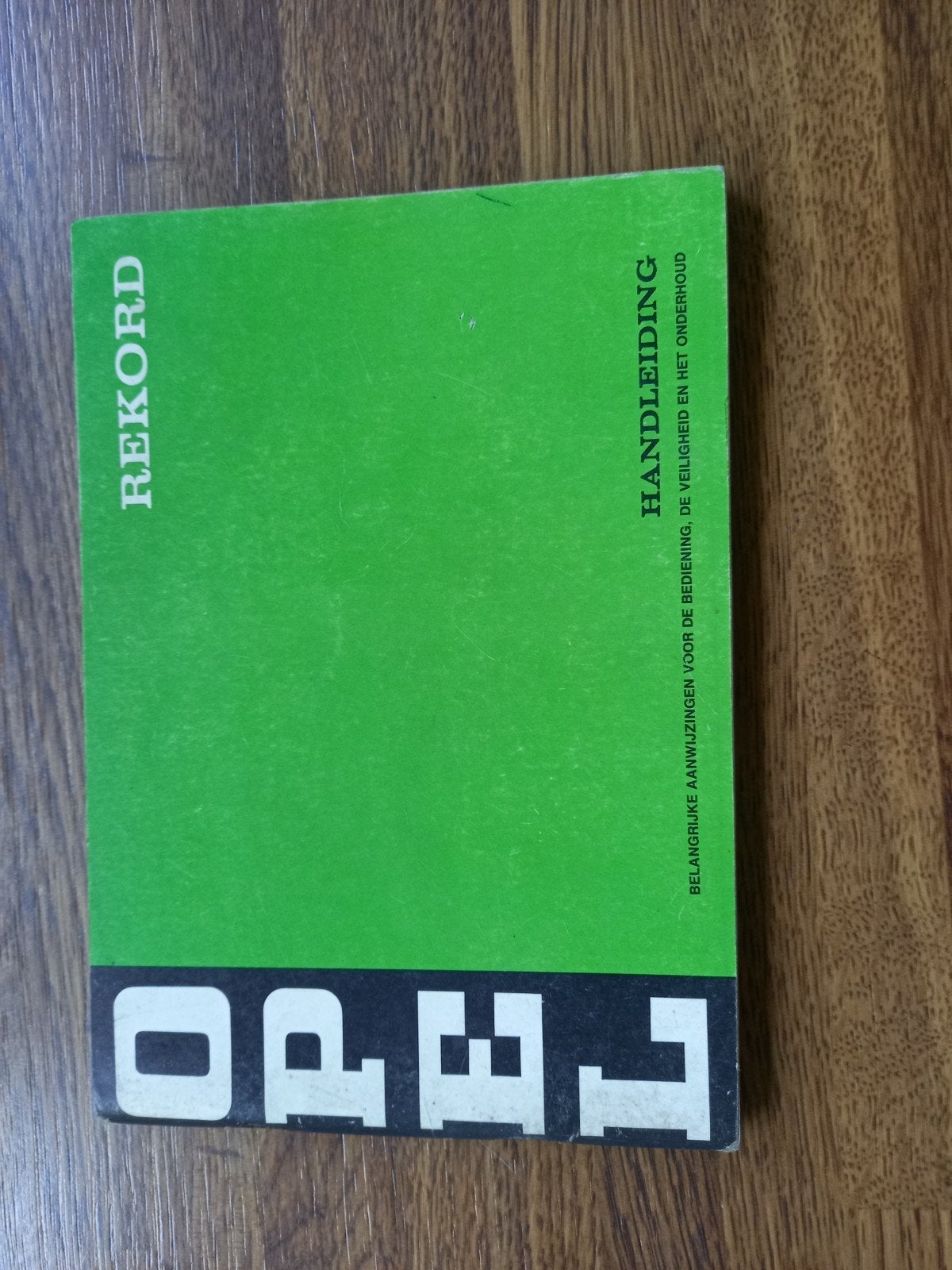 Handleiding Opel D Rekord 1974 als nieuw, Ophalen of Verzenden