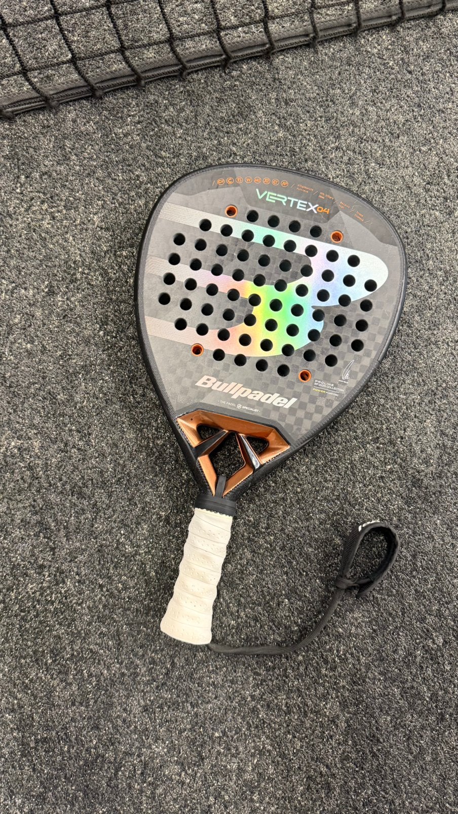 Bullpadel Vertex 04 2025 Padelracket, Ophalen of Verzenden, Zo goed als nieuw