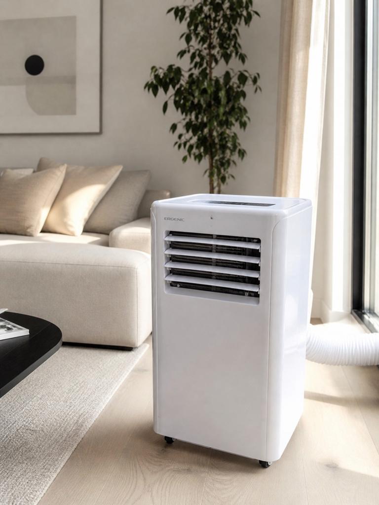 Mobiele Airco Ergenic ARC-21109 | Inclusief Afvoerslang, Ophalen of Verzenden, Zo goed als nieuw