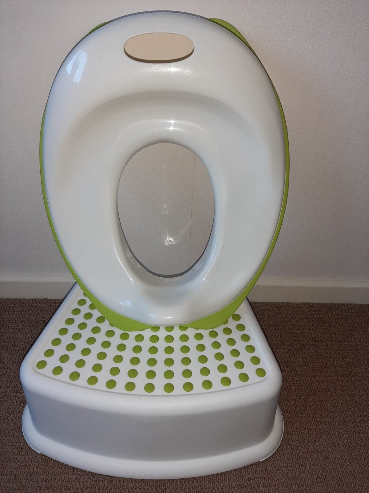 WC bril verkleiner met opstapje - Zo goed als nieuw, Ophalen of Verzenden, Zo goed als nieuw