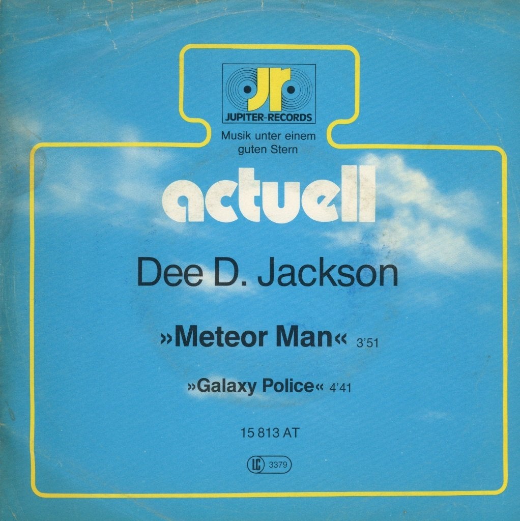 S Dee D. Jackson - Meteor Man, Gebruikt, 7 inch, Pop, Beschermende buitenhoes
