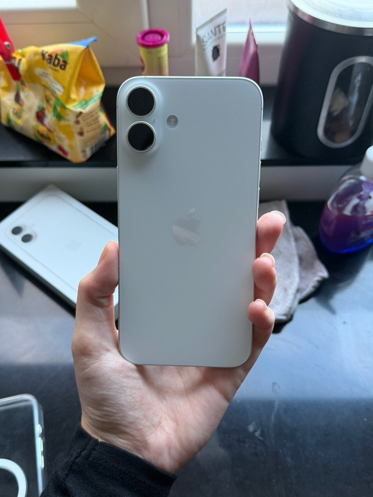 Iphone 16 plus Wit 128GB