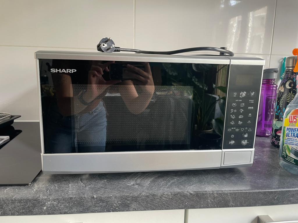 Sharp R270S, Witgoed en Apparatuur, Ophalen, Draaiplateau, Vrijstaand, Magnetron