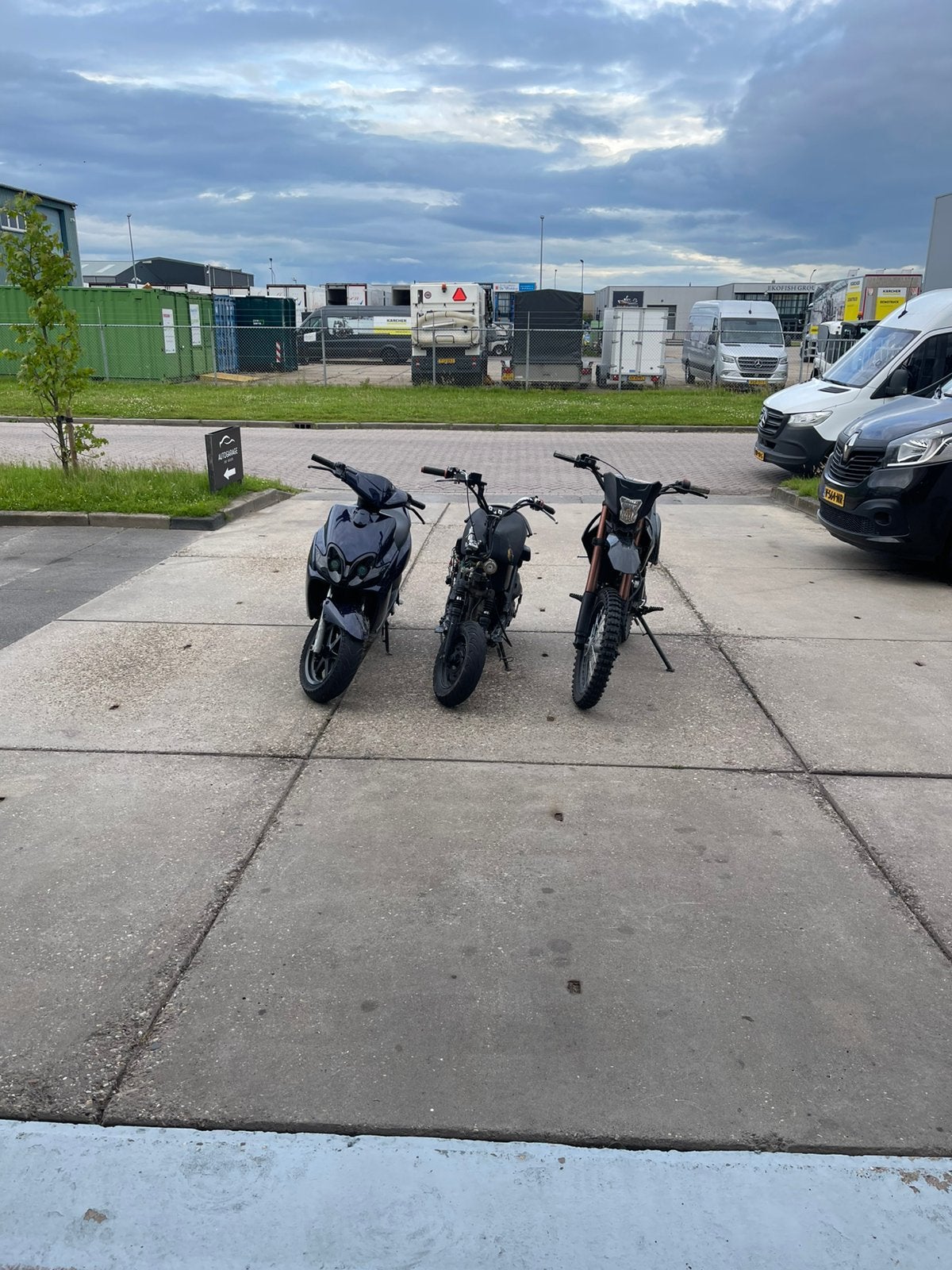 kxd 125 4t, Fietsen en Brommers, Ophalen, Gebruikt, 125 cc, Pitbike