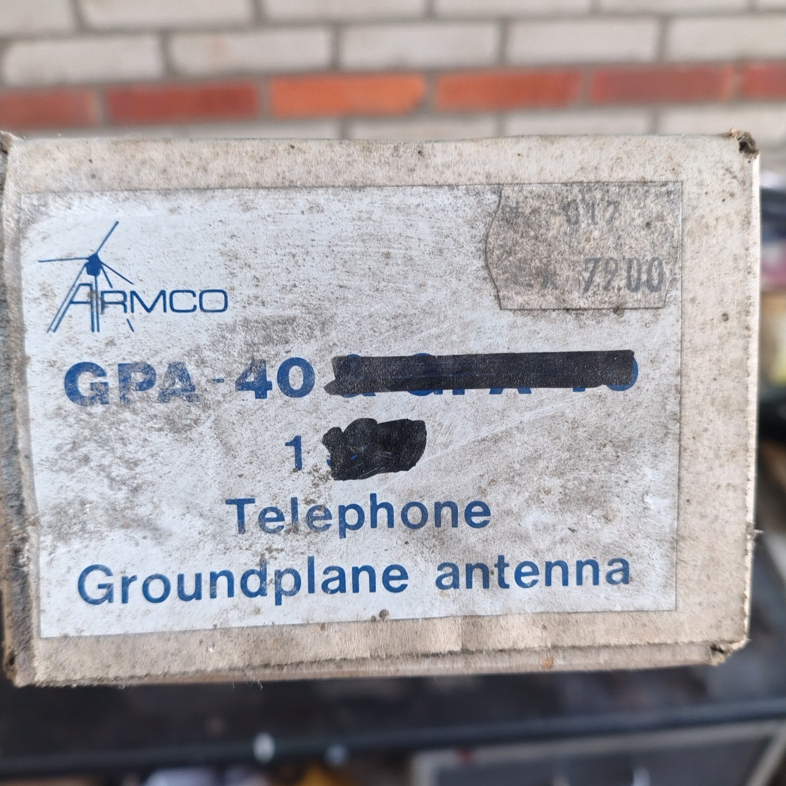ARMCO GPA-40 Telephone Groundplane Antenna nieuw NOS, Telecommunicatie, Antennes en Masten, Ophalen of Verzenden, Nieuw, Antenne