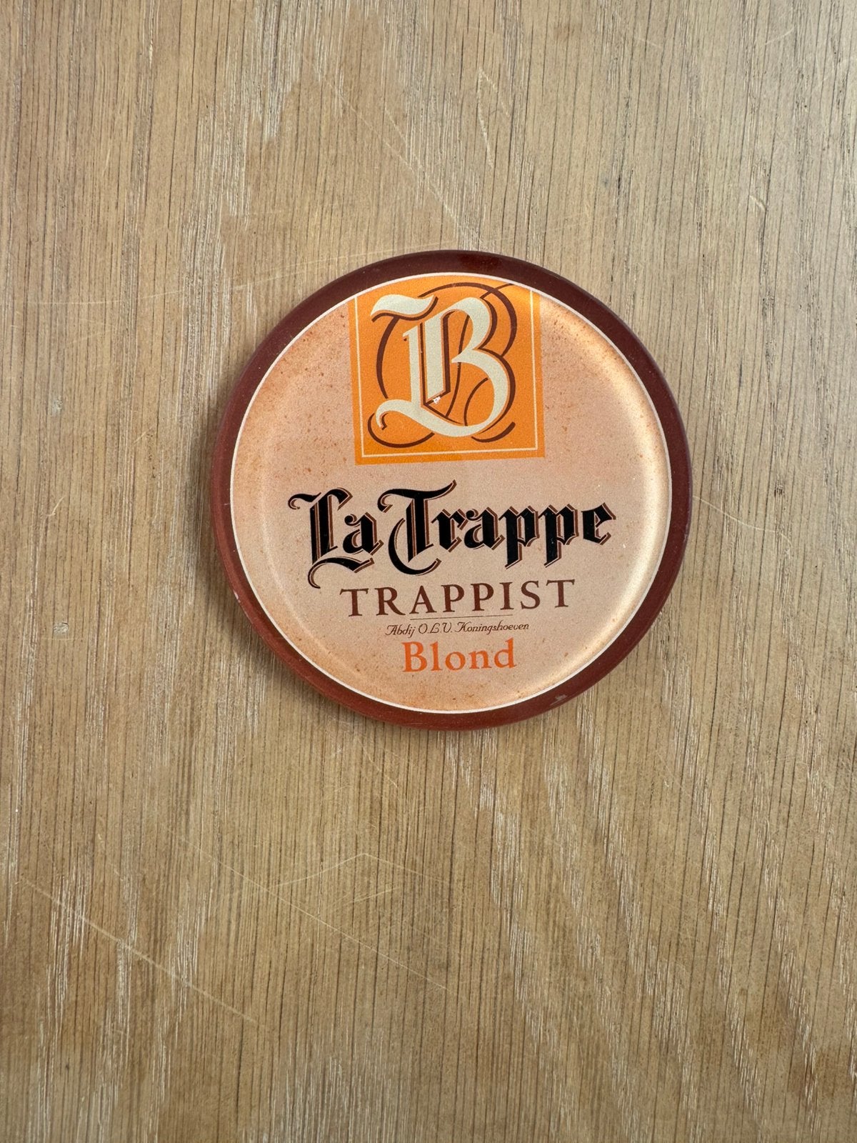 La trappe, Ophalen, Gebruikt, Reclamebord, Plaat of Schild, La Trappe